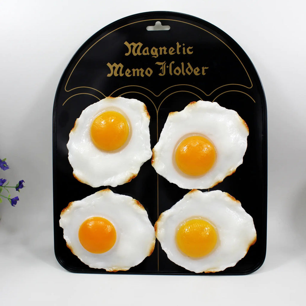 Creative Food Model Fried Egg Refrigerator Magnet Decor
