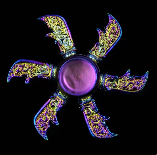 Metal Design Fidget Spinner
